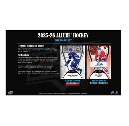 2025-26 Upper Deck Allure Hockey Blaster 20-Box Case