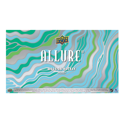 2025-26 Upper Deck Allure Hockey Hobby 18-Box Case