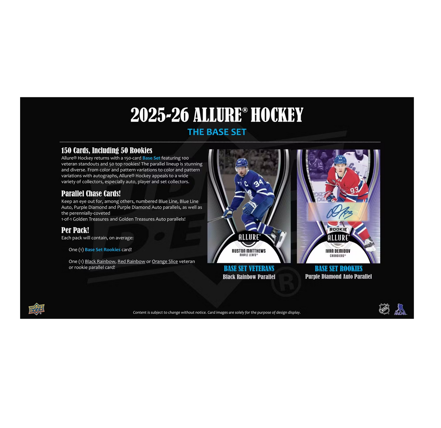 2025-26 Upper Deck Allure Hockey Hobby Box