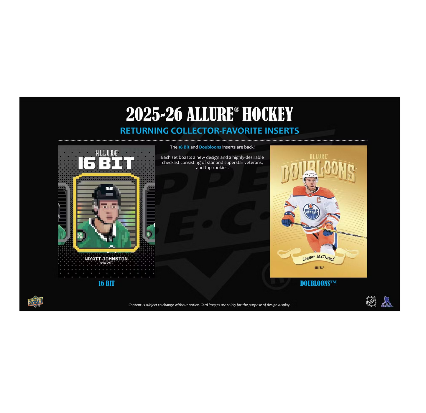 2025-26 Upper Deck Allure Hockey Hobby 18-Box Case