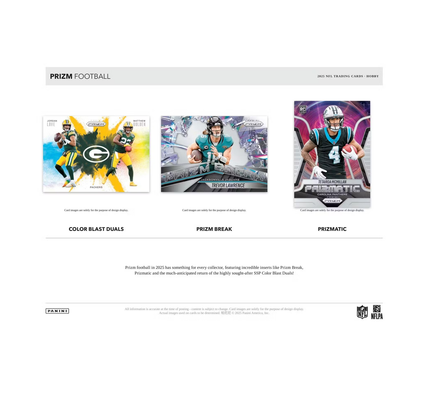 2025 Panini Prizm Football Hobby Box