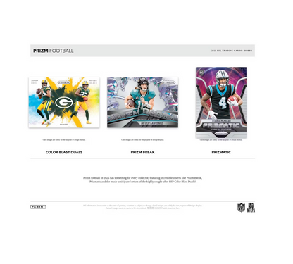 2025 Panini Prizm Football Hobby Box