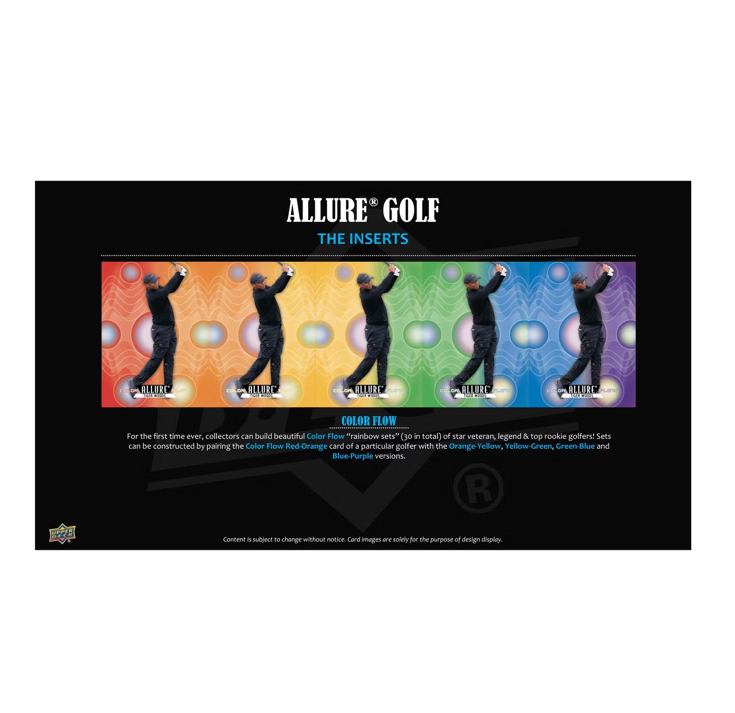 2026 Upper Deck Allure Golf Blaster 20-Box Case