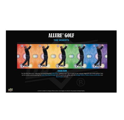 2026 Upper Deck Allure Golf Blaster Box