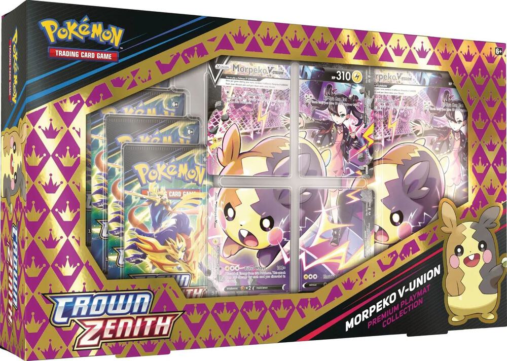 Morpeko V-UNION Playmat Premium Collection - Crown Zenith
