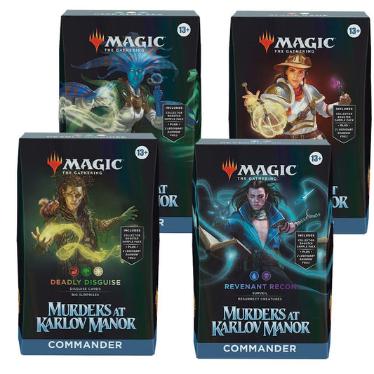 Murders at Karlov Manor Commander Deck Case - (MKC)